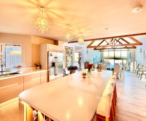 Kitchen with lighting- click for photo gallery